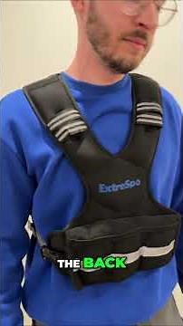 Weighted Vest Review: TJ Models the Viral Fitness Gear! #shorts