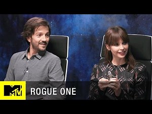 Star Wars: Rogue One Interview w/ Felicity Jones, Diego Luna, & Josh Horowitz | MTV Live