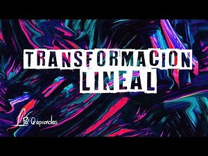 Transformación Lineal de R2 a R2
