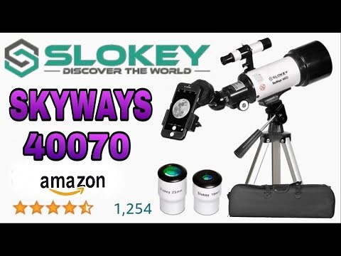 SLOKEY SKYWAYS 40070 TELESCOPE (With Moon Footage) Promotional Video Production