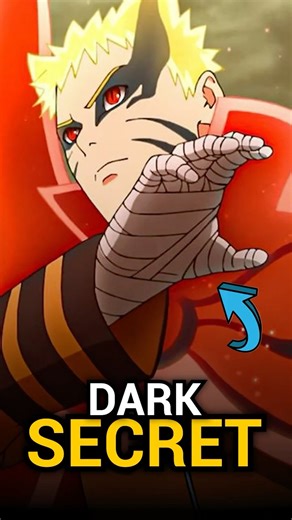 Why Does Naruto Always Keep Covered His Right Arm in the series! #naruto #narutoshippuden