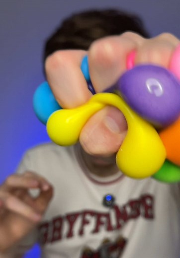 Todos os meus squishys para ASMR — gravação e sons relaxantes