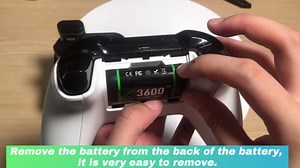 Rechargeable Battery Pack for Xbox One Controller, 4 x 3600mWh Xbox Controller Batteries with Fast Battery Charging Station for Xbox One/Xbox Series X|S, Xbox One S/X/Elite (1500mAh)