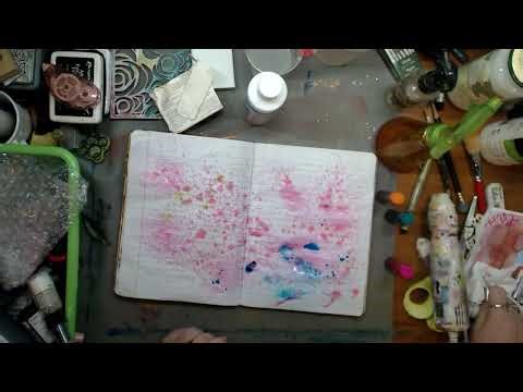 How to Make Art Sprays at home FOR REAL LOL #artandcraft #mixedmediaart