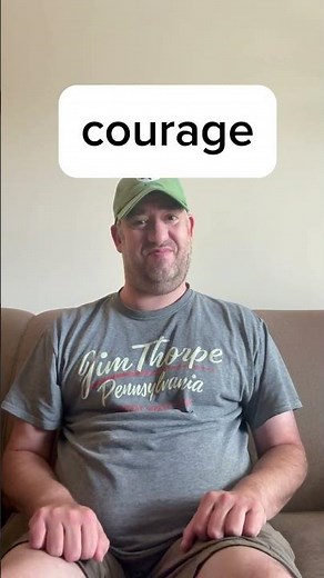 ASL sign for courage / Learn ASL