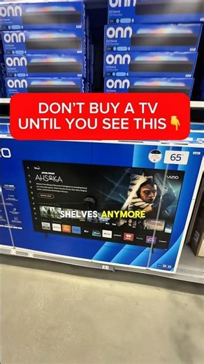 TV clearance at Walmart