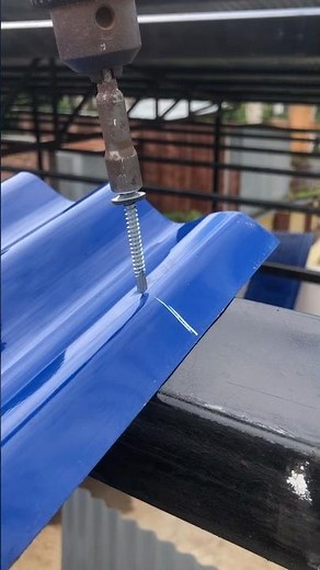 0.45Mm. Roofing Zinc Sheet Installation #shortvideo #viralvideo #youtubeshorts