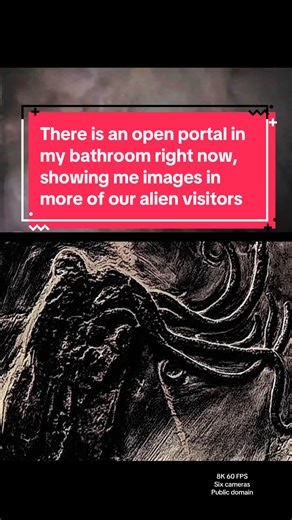 We are taking photos of the four dimensional Alien field in my bathroom. You’re looking Directly at our visitors. This portal works. Both ways they can see you too. this is not AI or a filter. Please see my playlist We have been doing this for two years. This is a four dimensional alien field used for quantum communication via the universe. They do not use radio signals. They do not use light. They use particles they move particles via time. Don’t exactly know how but I know it’s alien. You can 