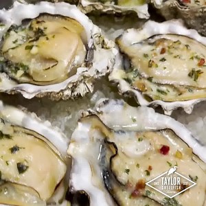 No shucking required! 🦪😋 This baked oyster kit makes it easy to prepare a restaurant-quality side dish or appetizer for any occasion. Our Pacific Oysters are beach grown, hand-selected, cleaned, shucked and flash-frozen for consistent quality. Perfect for grilling OR baking. Order now and store in your freezer until you are ready to prepare. ⭐️⭐️⭐️⭐️⭐️ "Taylor Shellfish Farms is the most trusted place to purchase the best shellfish. I grilled the half shell oysters with garlic herb butter on m