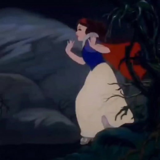 Haunted Forest 🌲😈 #Disney #SnowWhite #Screaming #Movie #Scenes #Clips #30s #TikTok #foryou #fypシ #foryoupage #fyp