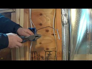 How to splice (connect) wires in a junction box.