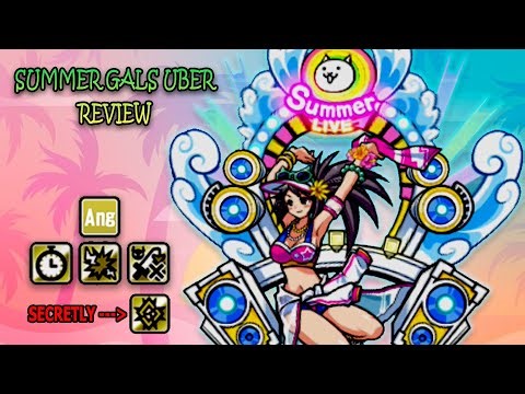 Battle Cats - Music Fest Thundia Review, NEW Summer Gals Uber (Update v13.5)