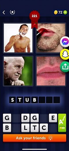4 Pics 1 Word Level 221