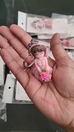 Cute couple keychain