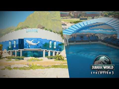 MEGALODON SHOW I Jurassic World Evolution 3 I Prehistoric Expedition Park Ep 51