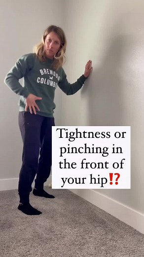 Stretching isn’t the answer ☝🏽☝🏽☝🏽 Pain, tightness, and a pinching feeling in the front of your hip could potentially mean hip flexor involvement. This muscle can often become tight to make up for a muscle imbalance that is present 👀 Odds are when you try to stretch it, it ends up tightening right back up minutes to hours later 🤦🏽‍♀️ That’s because your body needs it to be tight to make up for potential weakness that may be present ☝🏽 Continuing to pull on the muscle and stretch it may no