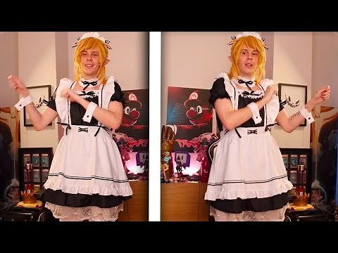Rubius se Convierte en Maid 😱