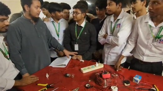1K views · 50 reactions | Sub: Basic Electricity Experiment Name: Controlling a light from two locations. Semester: 1st Semester Department: Computer Science and technology Course instructor : Ziaur Rahman Sir | ISIT Polytechnic | Facebook