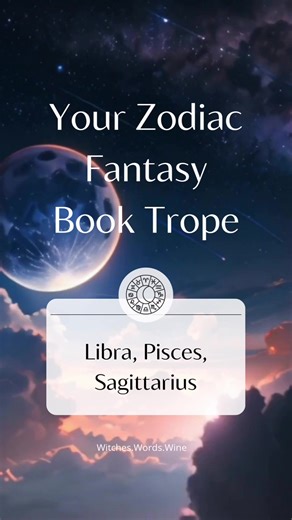 For a bit of witchy fun, your fantasy fiction trope based on your zodiac sign! Onto the next trope pairings with Libra ♎️, Pisces ♓️, Sagittarius ♐️. We have our final two witches in this category! What trope do you think fits your zodiac sign? #zodiacsigns #Libra #Pisces #Sagittarius #booktropes