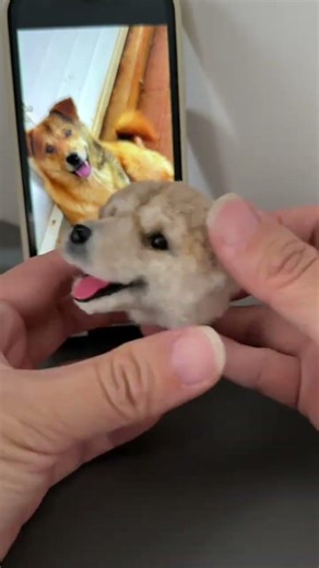 Handmade Twist Stick Puppy Head Pendant - DIY Craft Inspiration