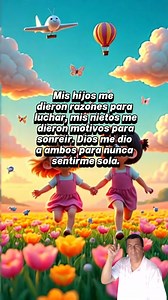 48K views · 1K reactions | Mis hijos me dieron razones para luchar, mis nietos me dieron motivos para sonreír. Dios me dio a ambos para nunca sentirme sola. | Un Vídeo Para Dedicar | Facebook
