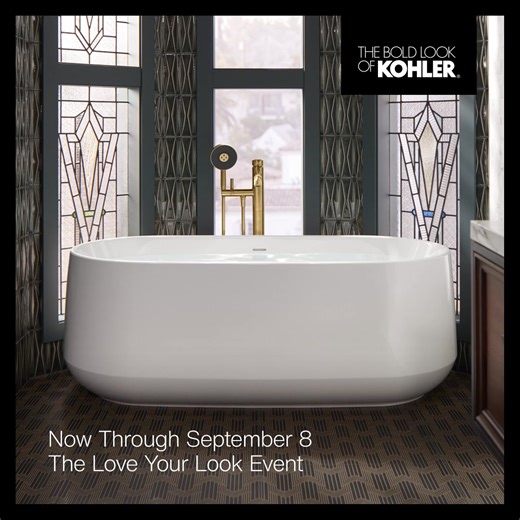 The Love Your Look Event ends September 8. Save up to 10% on KOHLER.com with code THELOOK. | KOHLER