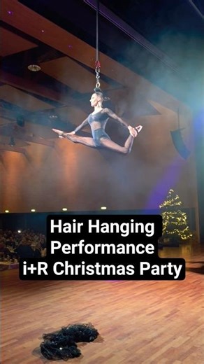 Hair Hanging Performance #hairhanging #hairsuspension #aerialdance #aerialarts #performance #aerials