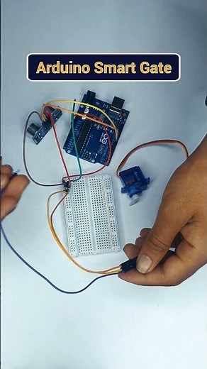 Smart Door Automation using Arduino & Ultrasonic Sensor #arduinoprojects #arduino #stem #diyprojects