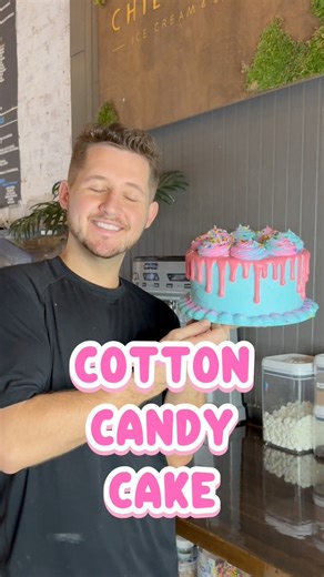 𝐂𝐨𝐭𝐭𝐨𝐧 𝐜𝐚𝐧𝐝𝐲 𝐢𝐜𝐞 𝐜𝐫𝐞𝐚𝐦 𝐜𝐚𝐤𝐞 headed out today! Have you tried our ice cream cakes yet? 👀 Order yours on our website & set your pick up date - www.thechillslothms.com 🦥🍨 #ChillSloth #fyp #wigginsms #southmississippi #icecream #sammythesloth #downtownwiggins #Explorestonecounty #icecreamcake #cottoncandy | Chill Sloth - Ice Cream & Smoothies