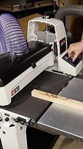 First time using the JET 16-32 drum sander. Check out the full video below!