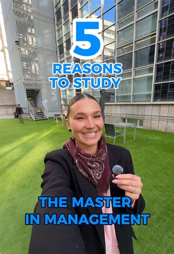 5 reasons to study the master in management! #ieuniversity #studentlife #mim #master #studyinspain