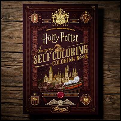 Livre à colorier Harry Potter