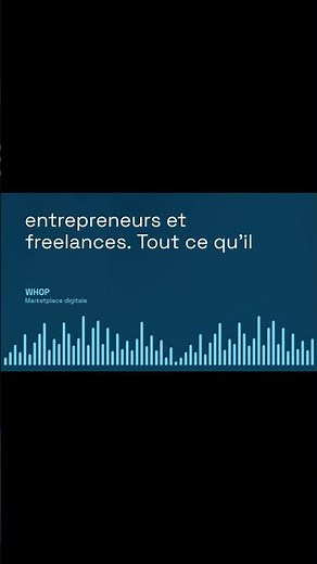 Tu vends en ligne ? Découvre Whop !
