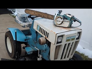 Sears suburban SS12 garden tractor