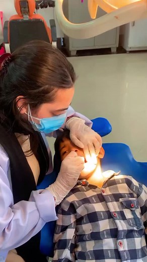 What is pulpectomy?? When a baby tooth is in trouble, we don’t just pull it out—we save it! 🦷💙 Think of it as a ‘root canal for kids’ that helps relieve pain and keep that little smile shining bright! ✨ (My patient was so cute, humble and cooperative 🤓🫂 waiting for his next appointment 💗😭) #PainlessSmiles #PulpectomyExplained #HappyTeeth #happiness #patience