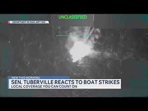 'We are at war': Tuberville defends boat strikes