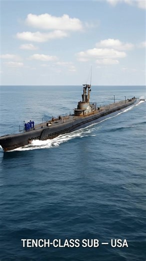 Tench‑Class Submarine — America’s Late‑War Fleet Boat WW2 Visual Archive The U.S. Tench‑class was an improved fleet submarine design; 29 were commissioned, and only 10 entered service in time for WW2 war patrols, with a typical 400 ft test depth figure cited for the Balao/Tench generation. #TenchClass, #TenchClassSubmarine , #USNavy , #UnitedStatesNavy , #Submarine , #Submarines | ww2visualarchive