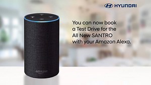3.1M views · 16K reactions | Booking a test drive for the #AllNewSANTRO now made simple! Just speak “Alexa, Launch All New Santro” into your Amazon Alexa and experience India’s Favourite Family Car. | Hyundai India | Facebook