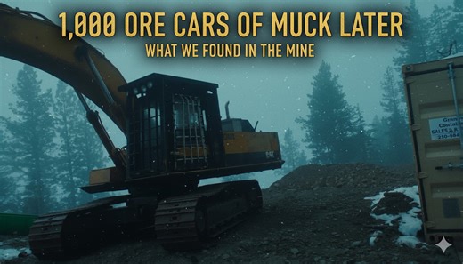1,000 Ore Cars of Muck Later | What We Found in the Mine