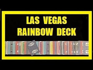 THE RAINBOW DECK card magic trick