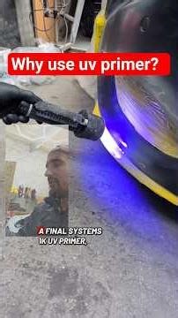 why use uv primer ? #workshoplife #automobile #airbrush #tutorials