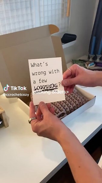 Handmade Crochet Bag Packing Process