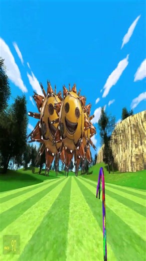 Whole City Of Giant Sprunki Robot in Colorful Forest- Nextbot Gmod¡¡¡