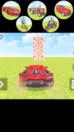 Kon Si Gaadi Car Mega Ramp Ko Cross kar Sakti Hai 🤔 Indian Theft Auto Simulator 💥 #shorts #gta #itas