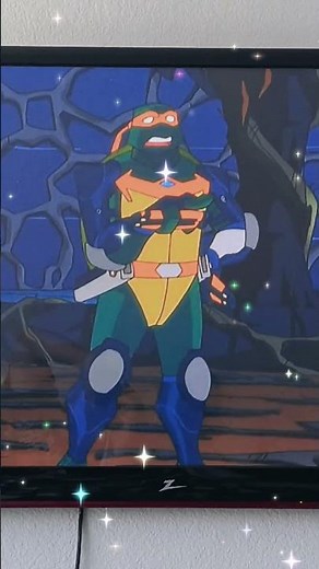 teenage Mutant Ninja Turtles fast Forward: dark Michaelangelo has the same weakness as mikey