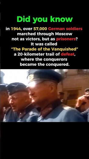 The Day Moscow Took Its Revenge 💀 #ww2 #historyshorts