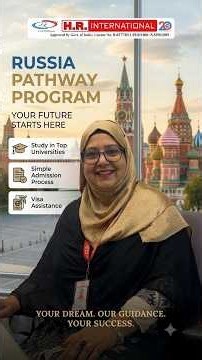 🌍🇷🇺 Study in Russia | September 2026 Intake Now Open! 🎓 | H.R. INTERNATIONAL