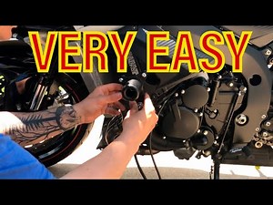 How to install frame sliders 2011-2020 GSXR 600/750