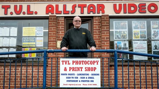 One of UK's last video rental stores going strong thanks to retro lure