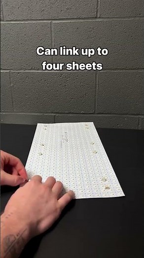 How to Install Our LED Light Sheets 💡 #led #ledlightingdesign #ledlight #ledarchitecturallighting